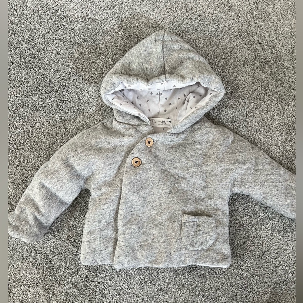 Zara Baby Fall/Winter Coat - Unisex - 6-9M - VGUC